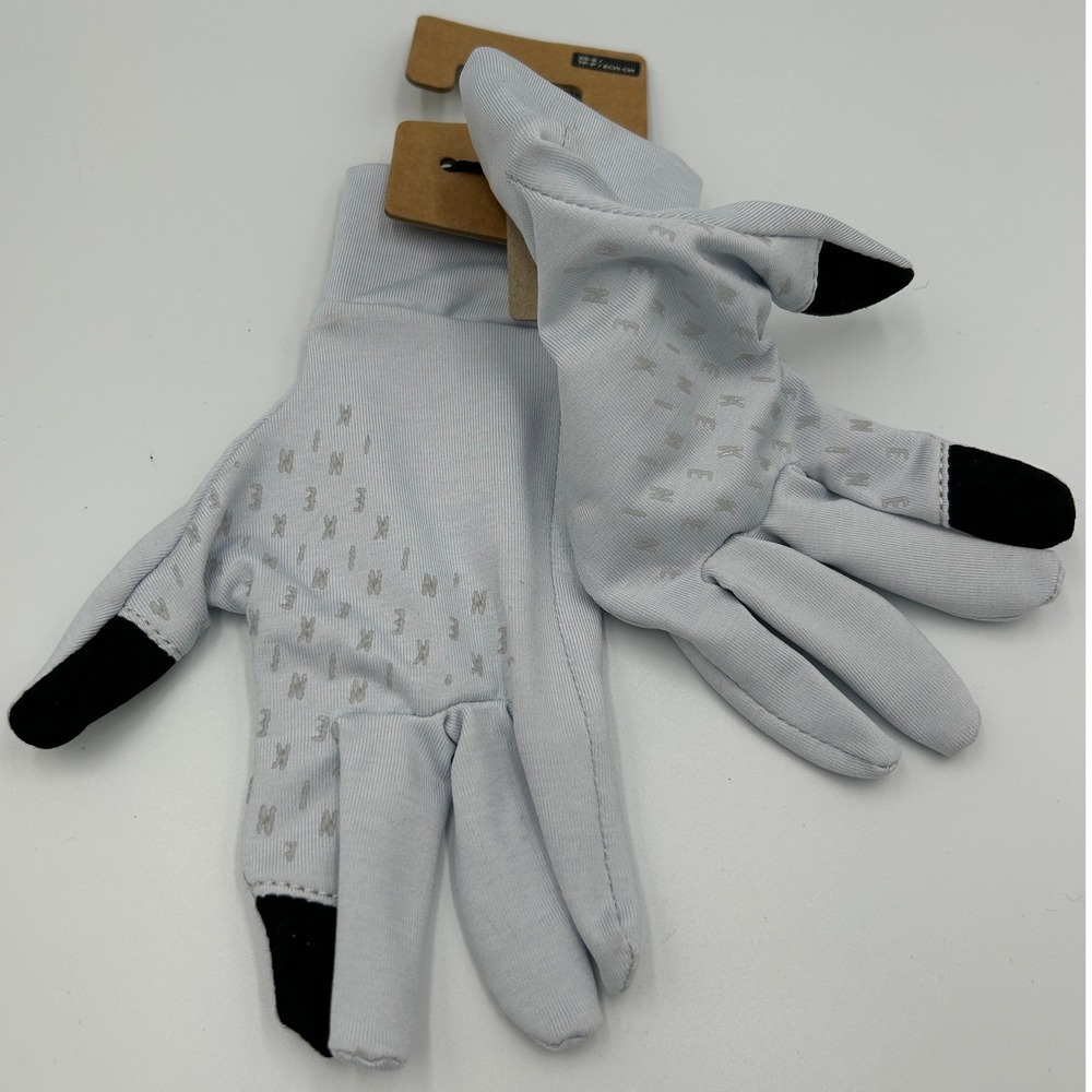 Nike Dri-FIT Fleece Running Gloves Womens XS/S Light Blue NWT Touchscreen - Picture 4 of 5